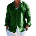 Men's Shirt with Relaxed Fit and Comfortable Material – Casual Button-Up Style 8