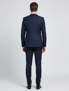 Men's Slim Fit Formal Suit with Refined Details for Winter – Elegant Business Attire in Dark Gray 1