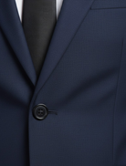 Men's Slim Fit Formal Suit with Refined Details for Winter – Elegant Business Attire in Dark Gray 2