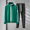 Men’s Tracksuit with Zip-Up Top and Drawstring Joggers