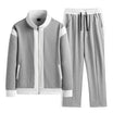 Men’s Tracksuit with Zip Jacket and Loose-Fit Trousers