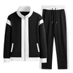 Men’s Tracksuit with Zip Jacket and Loose-Fit Trousers