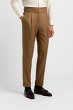 Men’s Trousers with Pleated Front and Side Adjusters