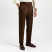 Men’s Trousers with Pleated Front and Side Adjusters