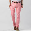 Men’s Trousers with Straight-Leg Cut and Side Pockets