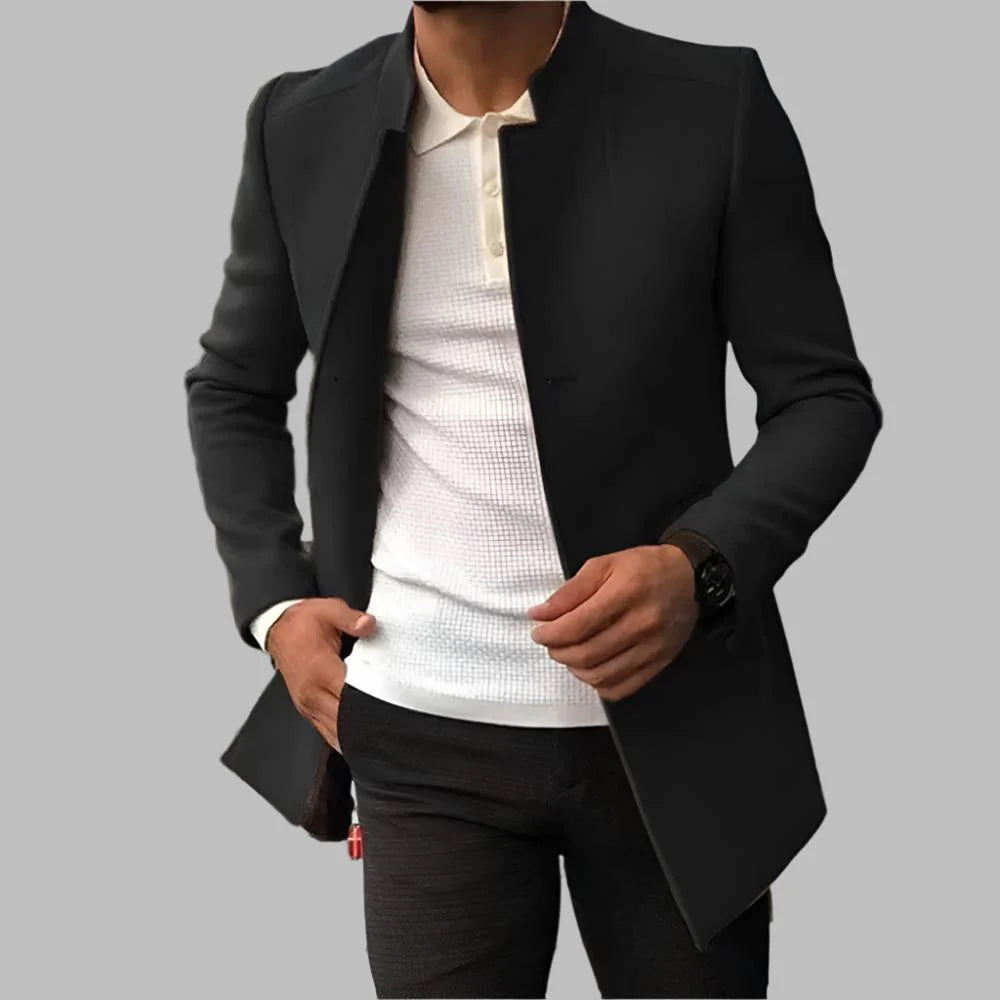 Men's Wool Jacket with Timeless Design and Versatile Comfort – Classic Style for All Occasions 4