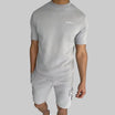 Men’s Two-Piece Set with Crew Neck T-Shirt and Shorts