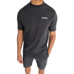 Men’s Two-Piece Set with Crew Neck T-Shirt and Shorts