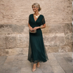 Off Shoulder Maxi Dress with Sculpted Bodice and Mermaid Silhouette – Elegant Formal Wear 0