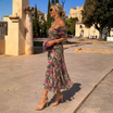 Off Shoulder Maxi Dress with Sculpted Bodice and Mermaid Silhouette – Elegant Formal Wear 5