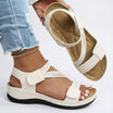 Orthopedic comfort sandals featuring adjustable straps, a lightweight design, and perfect for casual summer footwear. 4