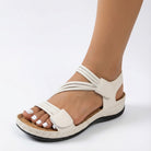Orthopedic comfort sandals featuring adjustable straps, a lightweight design, and perfect for casual summer footwear. 6