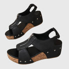 Orthopedic sandals for women featuring cushioned support, adjustable fit, and comfortable zipper closure for all-day wear. 4