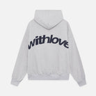 Oversized hoodie featuring a stylish graphic design, made from heavyweight cotton-blend fleece, showcasing modern streetwear style with a convenient kangaroo pocket. 4