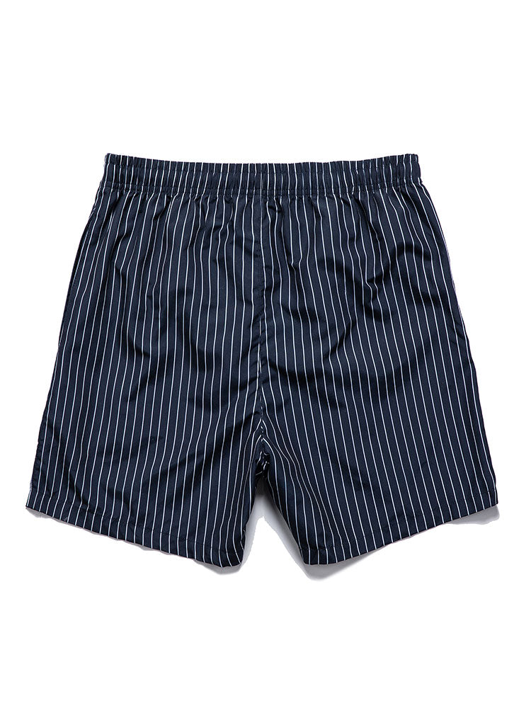 Palm Tree Print Shirt and Striped Swim Shorts Set – 100% Polyester Regular Fit Summer Beachwear 4