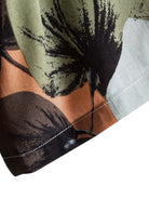 Tropical Print Shirt with Textured Cotton Shorts – Regular Fit 5-Inch Summer Outfit 7