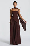Women's A-Line Maxi Dress with Fitted Waist and Sleeveless Design – Elegant Summer Formal Dress 3