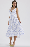 Women’s Corset Sundress with Sleeveless Design and V-Neckline