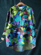 Women's Floral Blouse with Pocket and Loose Fit – Vibrant Summer Top for Women 14