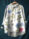 Women's Floral Blouse with Pocket and Loose Fit – Vibrant Summer Top for Women 9