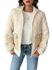 Women’s High-Collar Teddy Jacket