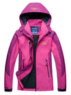 Women’s Hooded Raincoat with Zipper