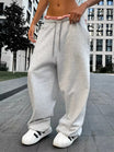 Women’s Joggers with Elastic Waistband and Drawstring