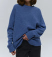 Women’s Jumper with Ribbed Crew Neckline
