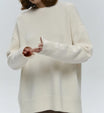 Women’s Jumper with Ribbed Crew Neckline