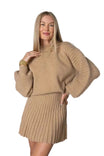 Women’s Knitted Jumper and Skirt Set