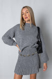 Women’s Knitted Jumper and Skirt Set