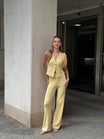 Women's Knitted Waistcoat and Trousers Co-ord Set