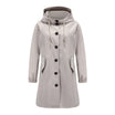 Women’s Long Rain Jacket with Hood
