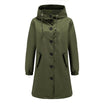 Women’s Long Rain Jacket with Hood