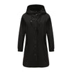Women’s Long Rain Jacket with Hood