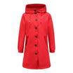 Women’s Long Rain Jacket with Hood
