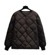 Women’s Quilted Jacket with Button Closure