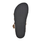 Women's sandals featuring an adjustable buckle, cork footbed, and stylish braided strap design for ultimate comfort and fashion. 3