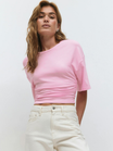 Women's Short Sleeve Fitted Round Neck Top